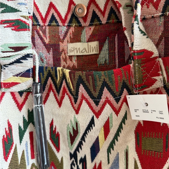 Aztec Patterned Tote Bag - Multicolor - Picture 3 of 4